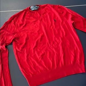 Red Polo Sweater